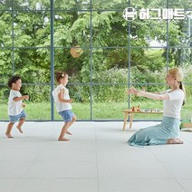 [스크래치]허그매트 친환경 TPU 층간소음방지 퍼즐매트, 스톤마블(60x60x2cm), 코너