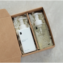 생활공작소 핸드워시 500ml + 베이킹소다 주방세제 10 세트 (개당 9900원)크라프트 끈 완포장 (결혼식 개업 돌잔치 프리미엄 돌답례품), 2) 청포도향 (10개)