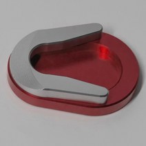 피아지오 오토바이 킥 스탠드 서포트 풋 사이드 확장 패드 스쿠터 베스파 프리마베라 스프린트 125 년, 03 빨간