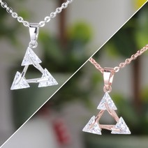 쥬골드 14k GP122트라이앵글 14k목걸이 도금목걸이 패션목걸이 목걸이