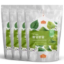 비옴 국산 뽕잎가루 300g x 4개
