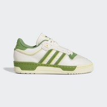 아디다스 라이벌리 로우 86 남성 Originals - Chalk White / Crew Green Hazy Yellow
