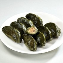 영광 모시잎 생송편(참깨) 100개, 단일옵션