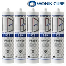 닥터실 929 무초산 실리콘실란트 다목적 인테리어용 원익큐브, 회색, 외장 판넬 렉산용(SS792), 1개