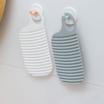 마이카싸 1+1 싱크대 주방 행주 미니 빨래판 여행용 손빨래용 빨래판, 백색 1+1