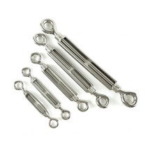 턴버클 스텐 연결고리 원고턴버클 서스 짜개턴버클 단조턴버클 와이어로프 텐션 장력조절 턴바클 M6, 1개