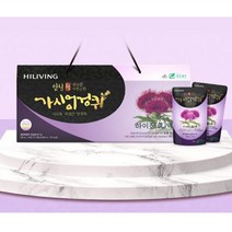 진짜국내산 임실가시엉겅퀴 하이진액 87% 함유 30포 * 1박스 하이리빙 건강한음료 100%생약추출, 100ml, 1개