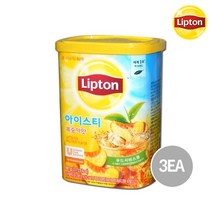 립톤 아이스티복숭아캔 907g x 3개입, 단품, 단품