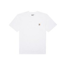 [칼하트] 포켓 반팔티 화이트 K87-WHT