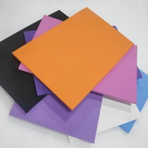 EVA 에바폼 2mm (50센티 x 33센티) 10장세트 20가지색상, 2T_옐로우10장