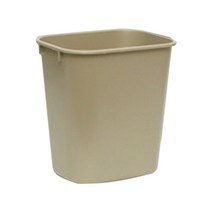 [러버메이드] 휴지통 사각 13L (소/295*205*308mm/베이지/그레이, 색상:[5458690]베이지/13L, 단품