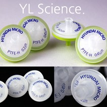 (YLS) 시린지 필터 PTFE Syringe Filter - HM (KOREA), 13mm 0.45um 100개입 (SJ13P045N), PTFE-J