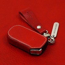 이지스오토랩 기아 올뉴 K3 K7 프리미어 셀토스 더뉴 레이 니로 쏘울 키케이스 키홀더 스마트키홀더, 리츠S K-07 5버튼(레드)