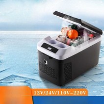 알피쿨t60 냉장고 냉동고 이동식 캠핑용, 12L 단일 코어 디지털 디스플레이 12V-220V 검