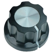 아두이노 MF-A05 가변 저항 노브 캡 회전형 다이얼 조절기(6.2mm 내경 44mm 직경 Potentiometer knob cap) 0.1%의 비밀, 1개