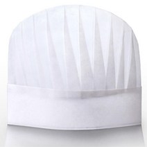 하니 요식업소 주방 위생모 요리사모자 2매 부직포 공장 (일회용/모자/급식/잡화/용품/요식업/식당/업소/조리/요리/요리사/음식/주방모/조리모 추천)