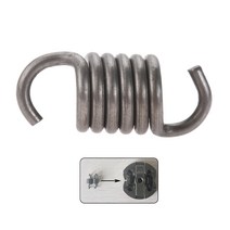 10 개/몫 2500 전기 톱 클러치 스프링 25cc 금속 체인 21x8.8mm 정원 교체 수리 부품, 한개옵션0