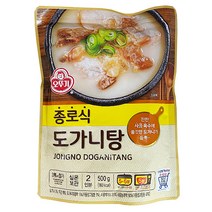 오뚜기 종로식도가니탕, 500g, 7개