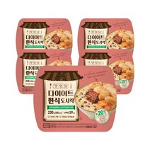 [랭킹닭컴] 맛있닭 다이어트 한식도시락 4종 5팩 구성, 03_시래기 강된장밥 5팩, 5개