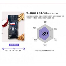 [가배인] [기획전] 200g 맛있는원두 코스타리카 따라주 SHB, 홀빈
