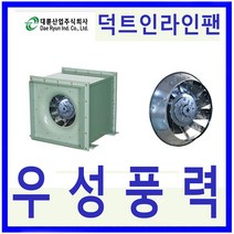 DR환기송풍기 대륜산업 DR-FIL500TP 삼상 프리미엄모터적용 덕트형인라인팬 급배기 환기설비용 소음진동 최소화