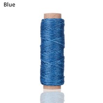 마카롱실 뜨개실 자이언트얀 망고실 뜨개질 털 앙고라 30M/롤 두께 왁스 스레드 가죽 왁스 코드 Diy 수공, 한개옵션1, 07 blue