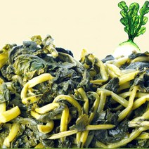 국내산 부드럽고 연한 삶은 무우청 시래기 1kg *2봉 무청시래기, 2개