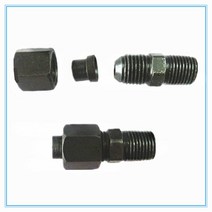유압 튜브 조인트 확장 10mm-18 14 38 12 수나사 파이프 피팅, 01 10mm_01 1/8