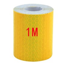 오토바이 반사 안전 경고 스티커 5m x 300m 두카티 멀티스트라다 50 모토 튜닝 허브, 12 1M-yellow