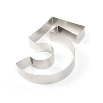 ＧОÐＺｉĿŁА몰스테인레스 숫자 케이크 커터 숫자틀 쿠키커터 숫자 5 빵몰드 빵틀 숫자쿠키커터 숫자빵틀 쿠키만들기ŁØvŒ, ⁀‿⁀