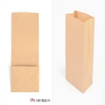 튼튼한 페이퍼백 크라프트 무지 각대 종이봉투 브라운 소