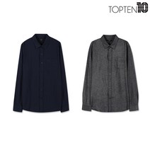탑텐 남성 플란넬 셔츠