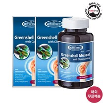 마더네스트 호주 초록홍합 글루코사민 1500mg 180정 (사은품증정) 뉴질랜드 초록입홍합, 2병