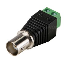 velton BNC젠더 RF커넥터 CCTV카메라중계기 BNC잭 TV잭 TV젠더, SJ0011(BNC J-2P)