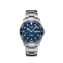 Mido 남성용 오토매틱 다이빙 시계 Ocean Star 200C Blue M042.430.11.041.00 Metallised l Bracelet