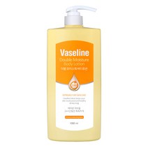바세린 대용량 24H 고보습 바디로션 더블 모이스춰 1000ml, 1개
