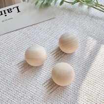 뚜뚜아트 원목 우드 꼭꼬핀 나무 벽걸이 후크 3p, 우든볼 세트, 1개