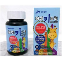 중외제약 아이키드림 츄어블 CBP 해조칼슘 코코아맛 60정