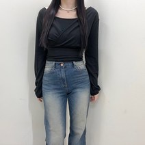 VANANA2 국내제작 여성 데일리 캐주얼 랩 포인트 심플 나시긴팔티 세트 4color