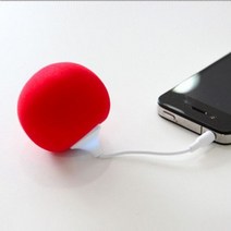 [천삼백케이] [로고마크] AUDIO DOCK - 포터블 도킹스피커, 검정(Black)