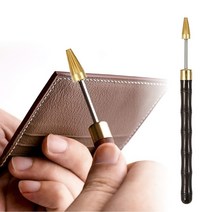 가죽 단면 엣지코트 기리메 롤러 손 약칠기 가죽공예 DIY 약칠공구, 1개
