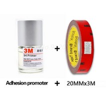 테이프 1 pcs 3M 94 접착 프라이머 촉진제 10ML 접착력 증가 자동차 포장 적용 도구 용 스타일링, [08] G Sets, [01] 3M