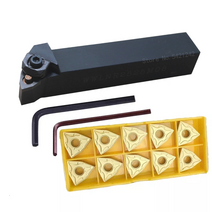 1pc WWLNR2020K08 WWLNR2525M08 외부 선삭 공구 홀더 10pcs, WNMG080408-MA US735