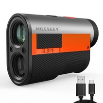 거리측정기 골프거리측정기 Mileseey 충전식 사냥용 마그네틱 홀더 디지털 600m 경사 2 개 포함 GPF12