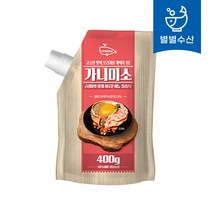 국내산 붉은 대게 딱지장 가니미소 400g 홍게장 대게장, 1개