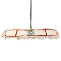 빌딩 체육관 바닥걸레(105cm)+밀대자루 세트 학교대청소 물걸레 업소용