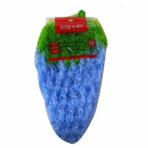 (set)아크릴 수세미 딸기(대) 10개 흠집안나는 업소용 설거지 주방 청소, 1, 1