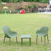 가구로드 라나라운지2인세트 아웃도어가구 야외의자세트 야외가구 카페테라스가구 펜션 리조트, 라나라운지2인세트-진녹색