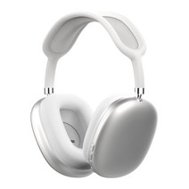 Bluedio MS-B1 Hi Fi 노이즈 캔슬링 블루투스 5.0 헤드폰, 실버