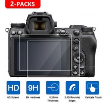 니콘 미러리스 카메라용 강화 유리 화면 보호기 Z8 Z30 Z50 Z5 Z6 Z6ii Z7 Z7ii Z9 Zfc 0.25mm 2 개, [04] Z6 Z6II, 04 Z6 Z6II